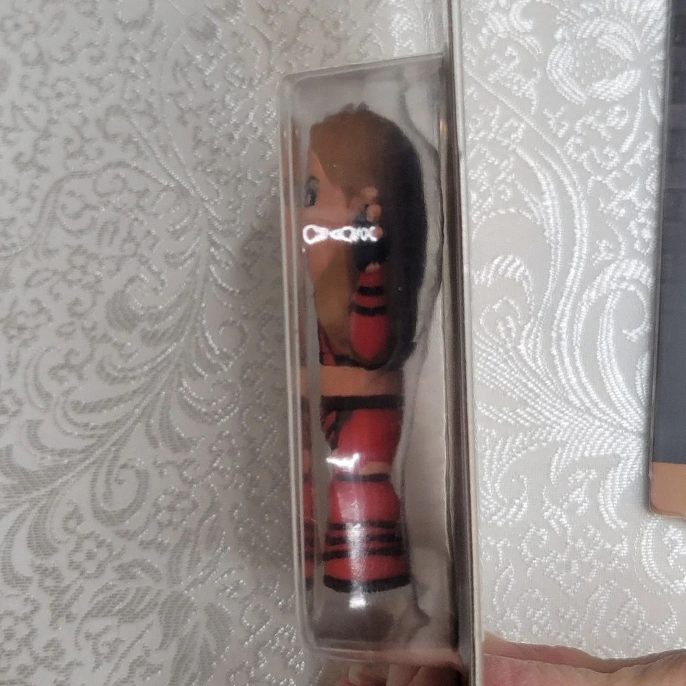 NEW Harley Cameron Micro Brawler Hangman Adam Page Bobble Brawler Mini AEW Crate